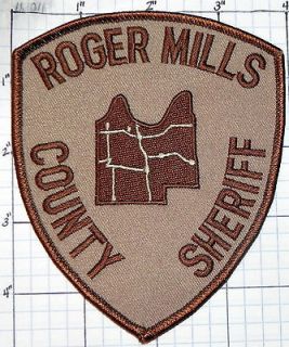 oklahoma roger mills county sheriff dept patch 