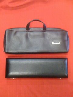   Combination French Flute and Piccolo case with leather Cover