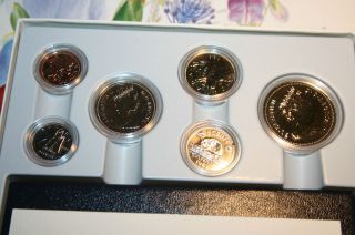 The Royal Canadian Mint Set of First and Best Six Coins Original Cover 