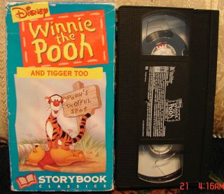   Pooh and Tigger Too Video Vhs $5 UNLIMITED Videos Storybook Classics