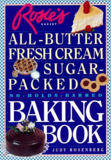    Barred Baking Book by Judy Rosenberg 1996, Paperback, Revised