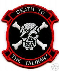 ORIGINAL 2001 OEF A ENDURING FREEDOM PATCH DEATH TO THE TALIBAN 