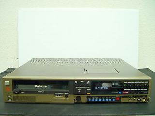 rare sony vcr sl 2410 betamax player recorder as is