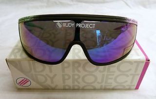 Rudy Project Performance Laser Bike Sun Glasses Black Brand New Retro 