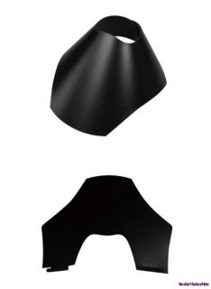 black plastic wrap around cone necklace display portable collapsible 
