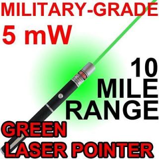   HD Laser Pointer Pen Military Gra​de NEW 2013 Presentation 5MW Power