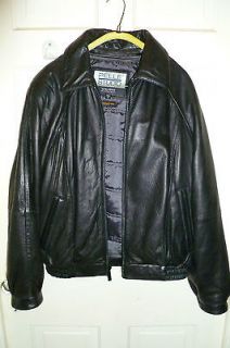 pelle men s black leather bomber jacket nice