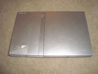sony playstation 2 slim satin silver console ntsc scph 90001ss