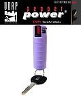 udap pepper spray purple hard case self defense key cha