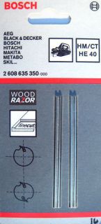 bosch original planer blades wood razor 2 x 82mm time