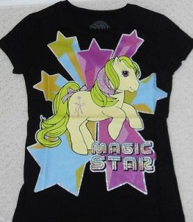 My Little Pony shirt girls size 14 16 new 100% cotton + black 