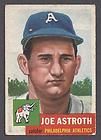 1953 Topps Baseball #103   Joe Astroth   Philadelphia Athletics