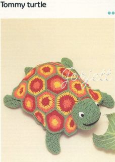 tommy turtle quick n easy crochet pattern 