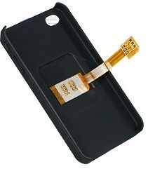 dual sim card adapter back case for apple iphone 4
