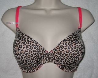 victoria s secret wear everywhere push up bra sexy leopard
