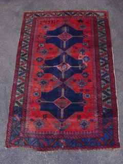 DATED 1909 ANTIQUE INSCRIBED ARMENIAN KARABAGH RUG WITH RUSSIAN 