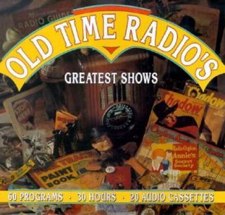 Old Time Radios Greatest Shows 1994, Cassette Paperback, Unabridged 