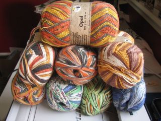 Opal Regenwald Rainforest sock yarn series #2 one skein from 2006, 8 
