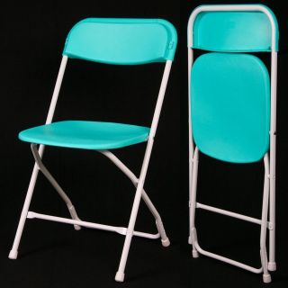   iCandy Color Folding Chair: TURQUOISE (2pcs Set) X02I TQE