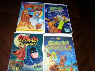 scooby doo videos vhs clamshell time left $ 4