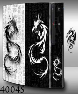 MADE IN USA   PS3 (Classic) Armored Skin  40045 Yin Yang Dragons