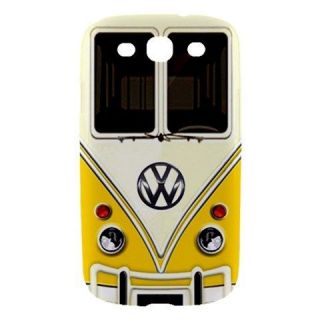 Retro VW Yellow Camper Van Samsung Galaxy S3 S III Hard Case Cover