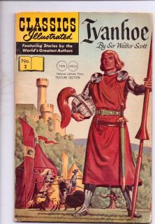 Classics Illustrated #2, Ivanhoe, Twin Circle Edition, 1968 reissue