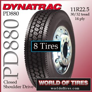 tires DynaTrac PD880 11R22.5 semi truck tire 11 r 22.5 11 22.5 truck 