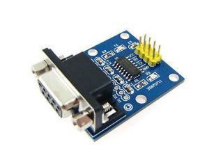 RS232 Serial Port To TTL Converter Module sp3232 LED DB9 Breakout TX 