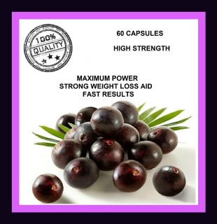 ACAI BERRY EXTREME FAT BURNERS, WEIGHT LOSS, DIET, SLIMMING PILLS 60 