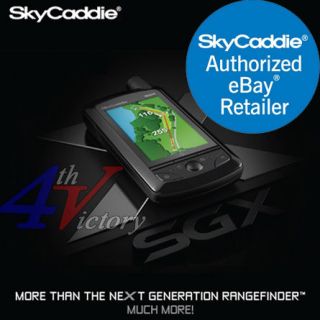 SkyCaddie SGX Golf GPS RangeFinder Manufacturer Certified w/90 day 