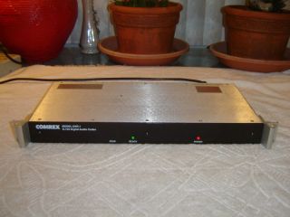 comrex dxr 1 g 722 digital audio codec vintage rack