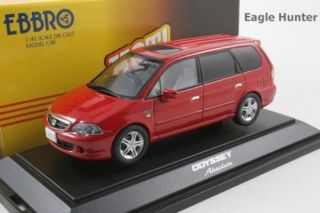 43 ebbro honda odyssey absolute 2001 red 43269 from