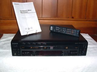 sony rcd w500c cd recorder player remote owner manual returns