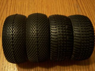 Team Associated SC10 2wd Tires & 12mm KMC Wheels Front &/ Rear 