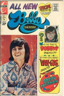 1972 comic book bobby sherman 6 charlton 