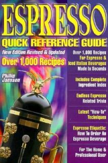 Espresso Quick Reference Guide by Phillip Janssen 1998, Paperback 
