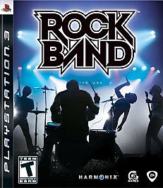 Rock Band game only Sony Playstation 3, 2007