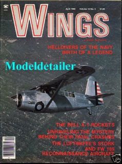wings magazine vol 12 no 2 bell x 1 rocket