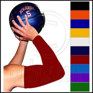 red basketball compression shooting arm sleeve sleeves more options 
