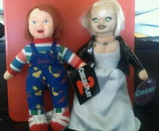   Play 2 CHUCKY &TIFFANY Movie Toy Figure Plush Doll 9NEW with TAGS