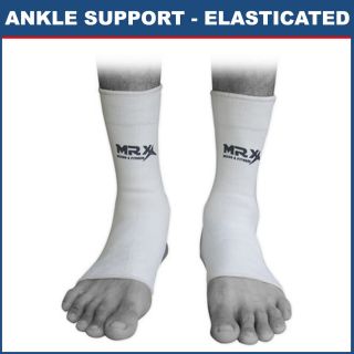 ELASTICATED ANKLET BRACE ANKLE FOOT LEG SUPPORT PAIN INJURY RELIEF 