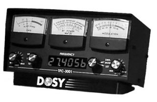 Dosy TFC3001 Cb Ham Radio SWR watt meter Modulation Frequency counter 