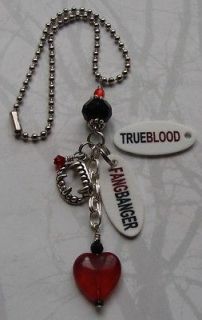 true blood fangbanger rear view mirror charm returns accepted within
