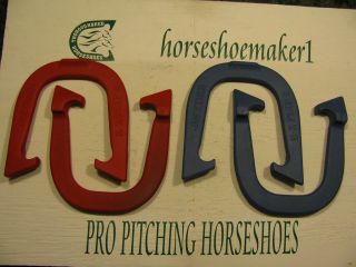 SNYDER E Z FLIP II PRO PITCHING HORSESHOES NEW, 2 PAIR DEAL WITH 