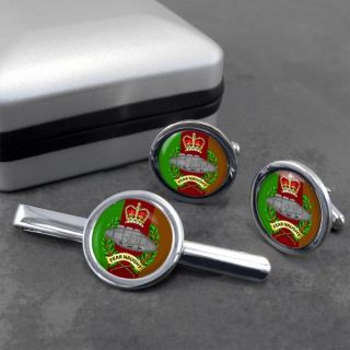 royal tank regiment rtr cufflinks tieslide from united kingdom time