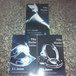   of Grey Books Trilogy Complete Series E.L. James Hot Romance Novel