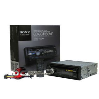 sony cdx gt360mp car stereo wma mp3 cd player remote