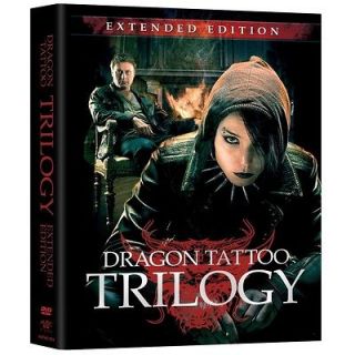The Girl With the Dragon Tattoo Trilogy   NEW DVD