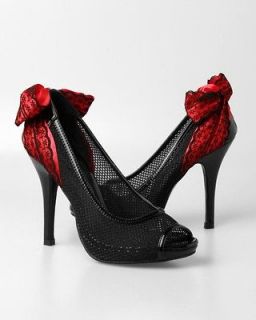 iron fist mesh up heels women us size 9 time